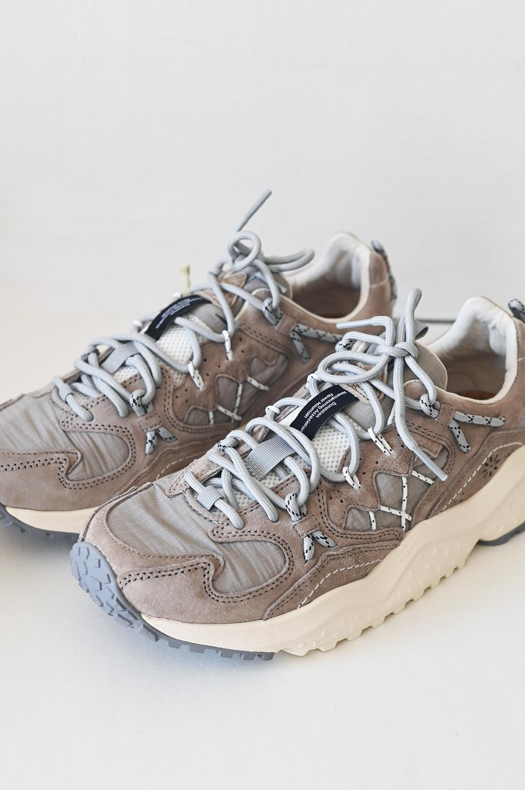 Yamabushi Suede/Nylon Light Grey