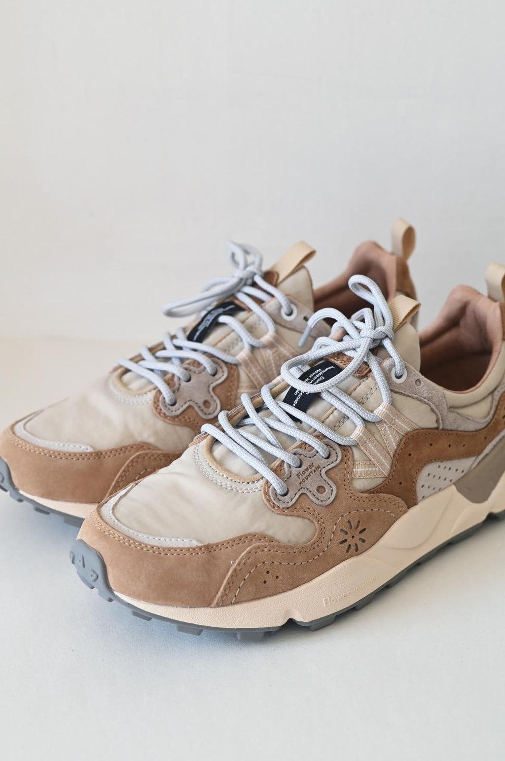 Yamano 3 Suede/Nylon Mud-Beige-Grey