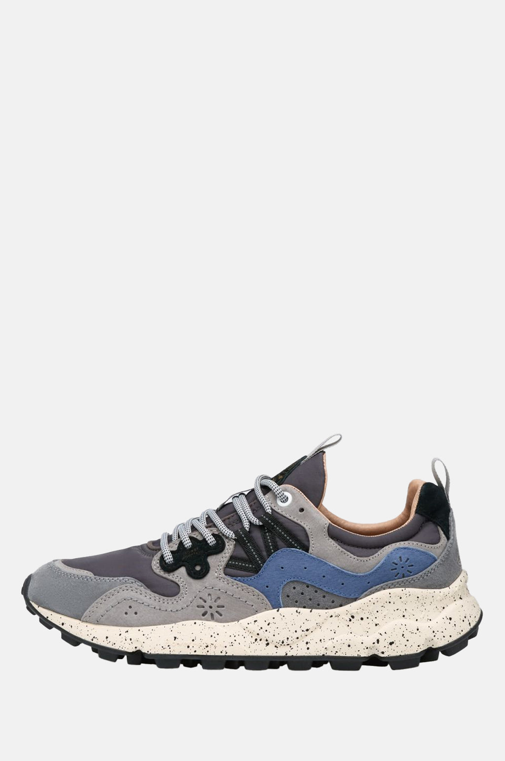 Flower Mountain Yamano 3 Suede/Nylon Dark Grey-Grey-Navy.