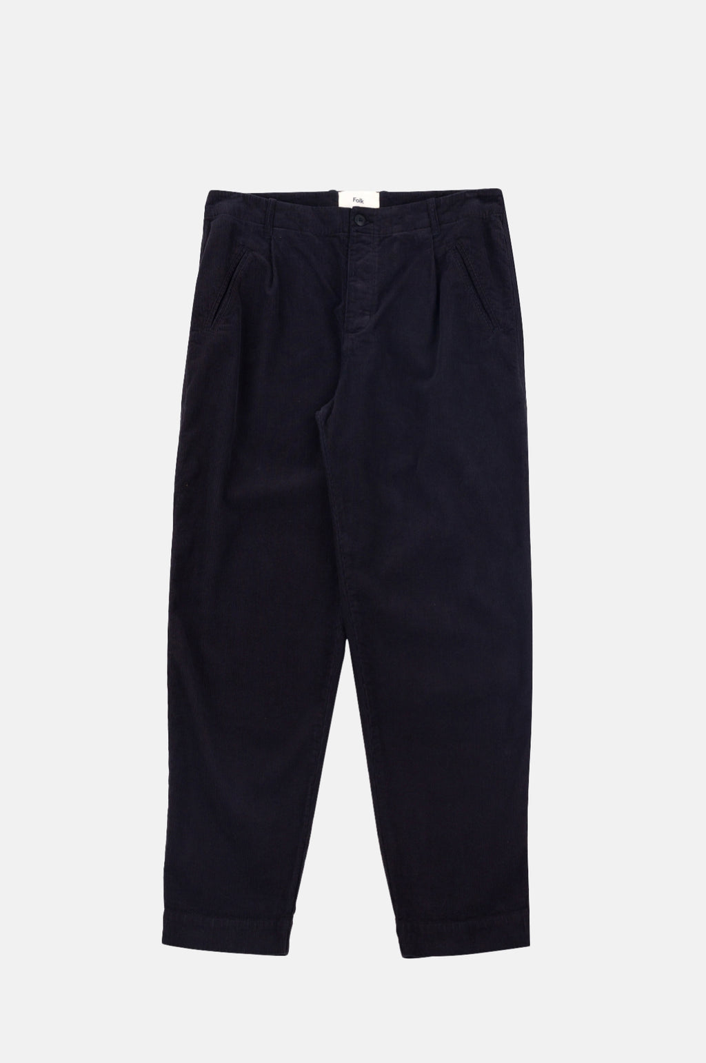 Folk Assembly Pant Black Cord.