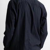 Herringbone Curve Shirt Soft Black
