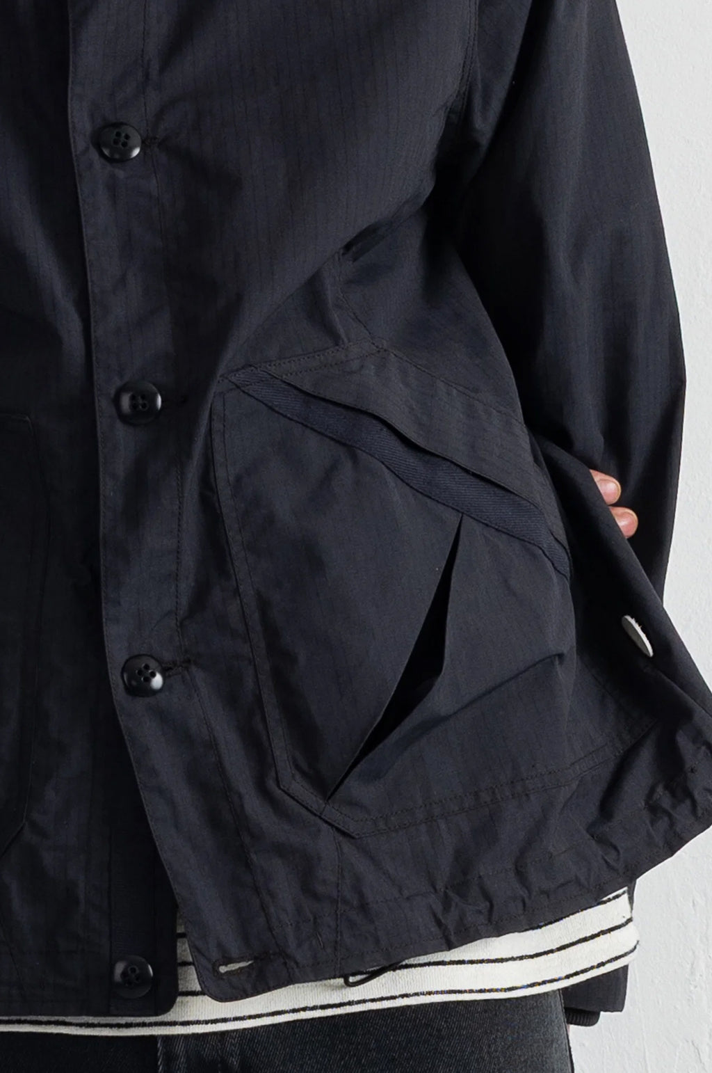Lunar Anorak Soft Black Ripstop