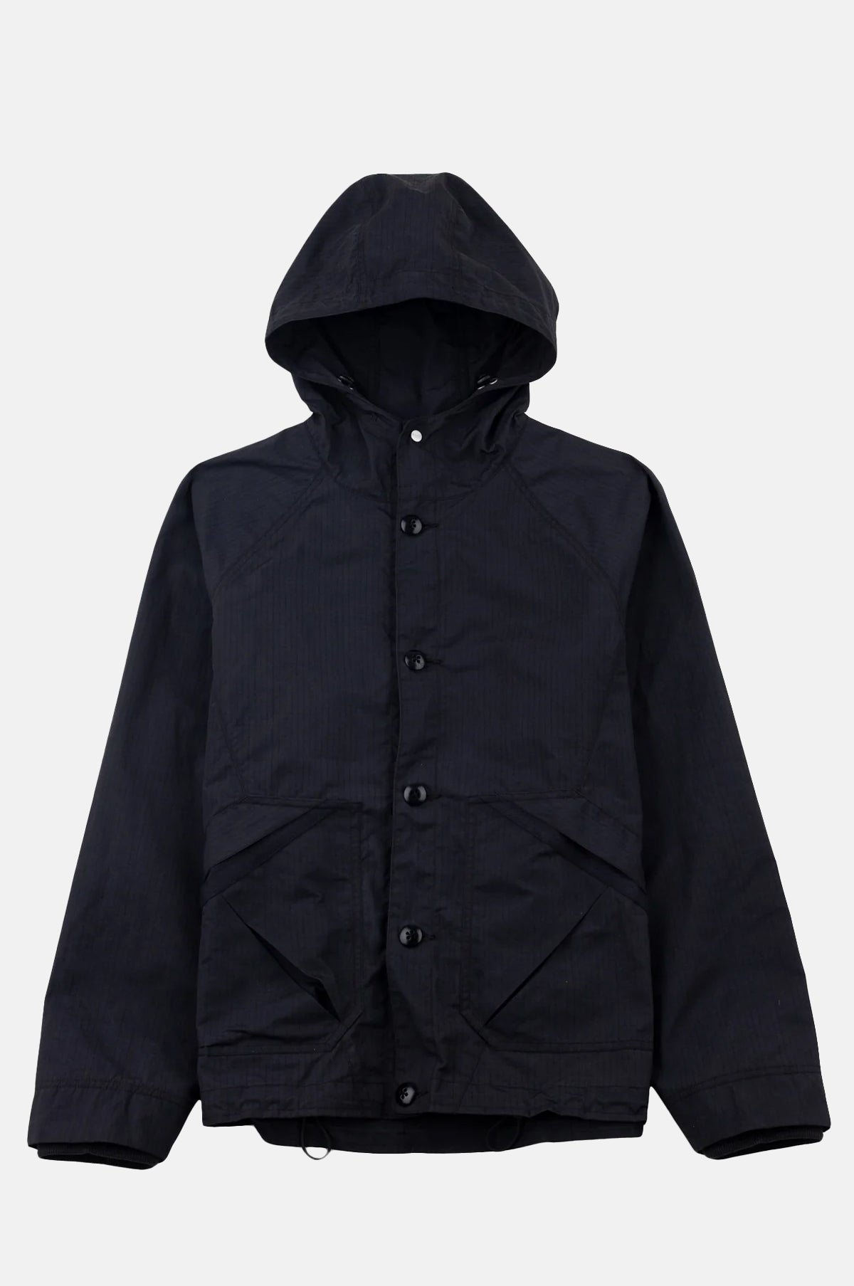 Folk Lunar Anorak Soft Black Ripstop.