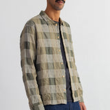 Patch Shirt Sage Multicheck