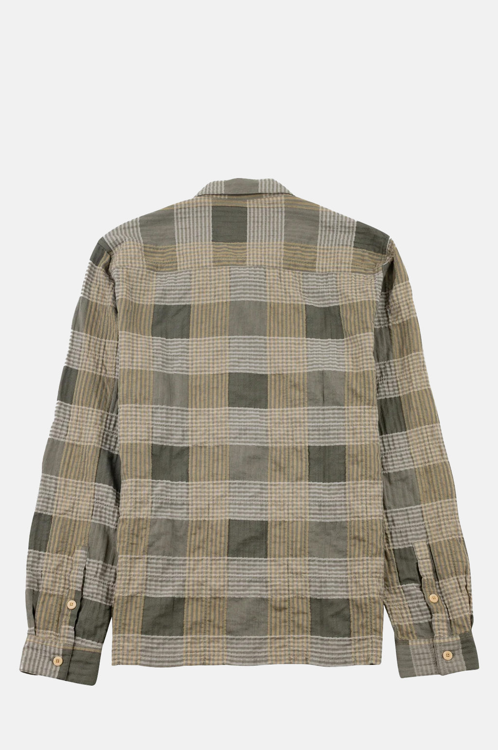 Patch Shirt Sage Multicheck