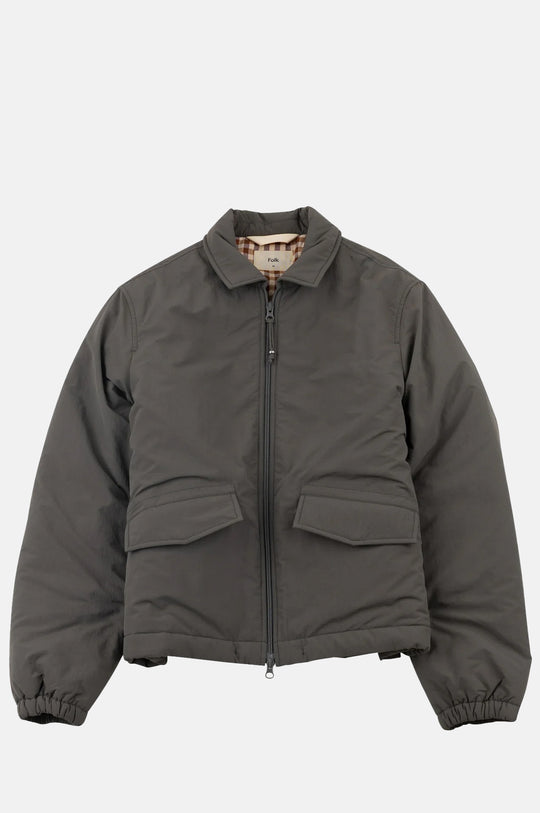 Wadded Bomber Dark Olive