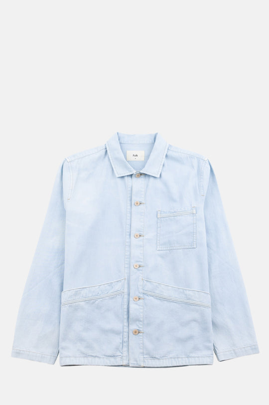 Meyer Shirt Jacket Light Denim