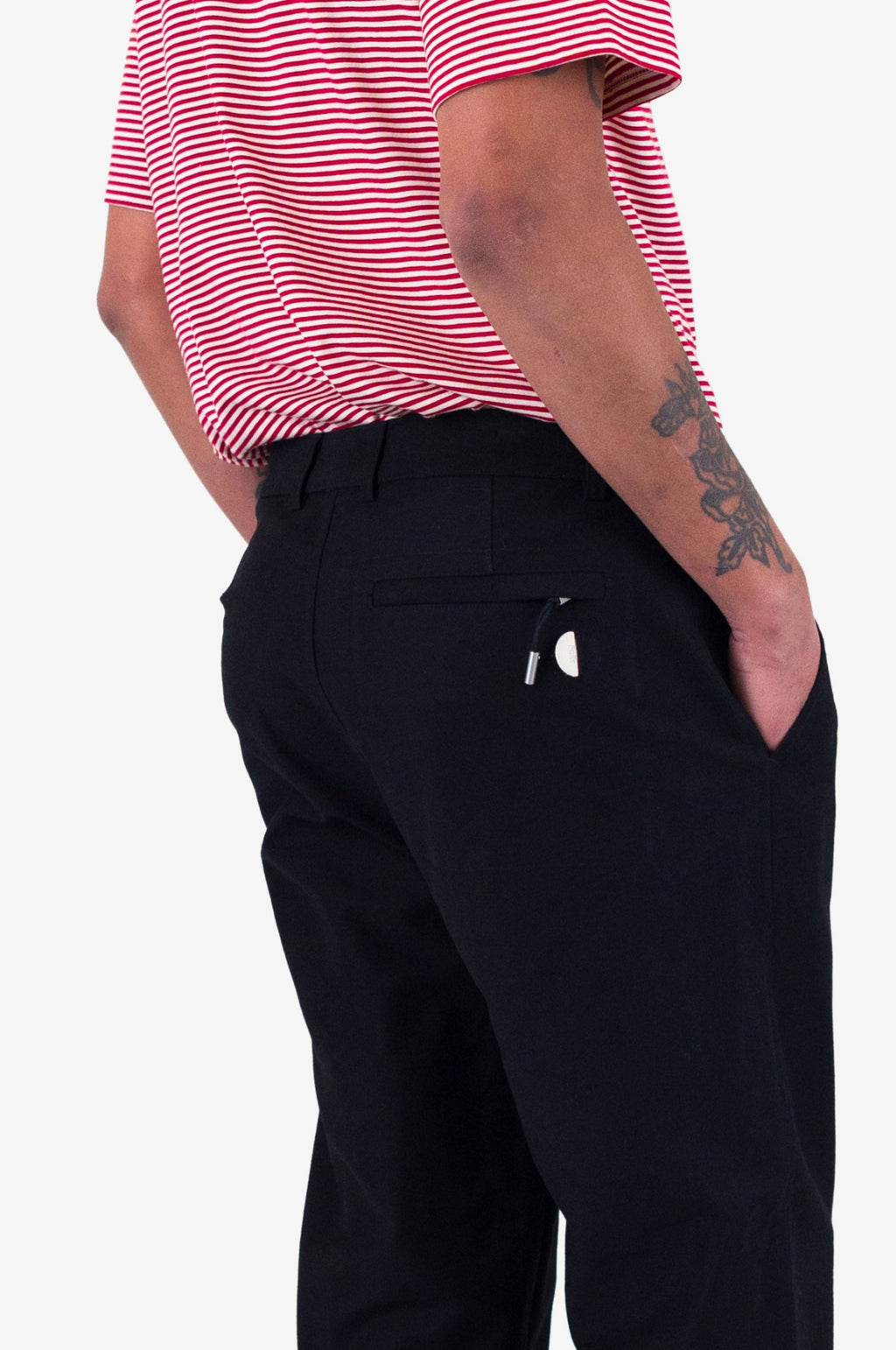 Signal Pant Black Slub