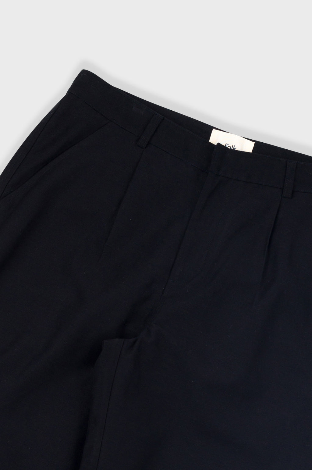 Signal Pant Black Slub