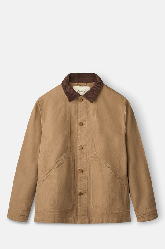 Berry Overshirt Burnt Khaki