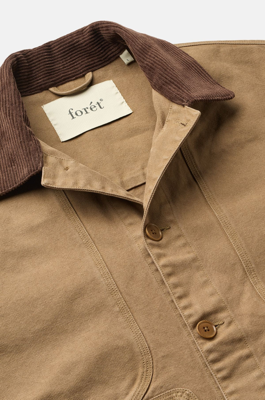 Berry Overshirt Burnt Khaki