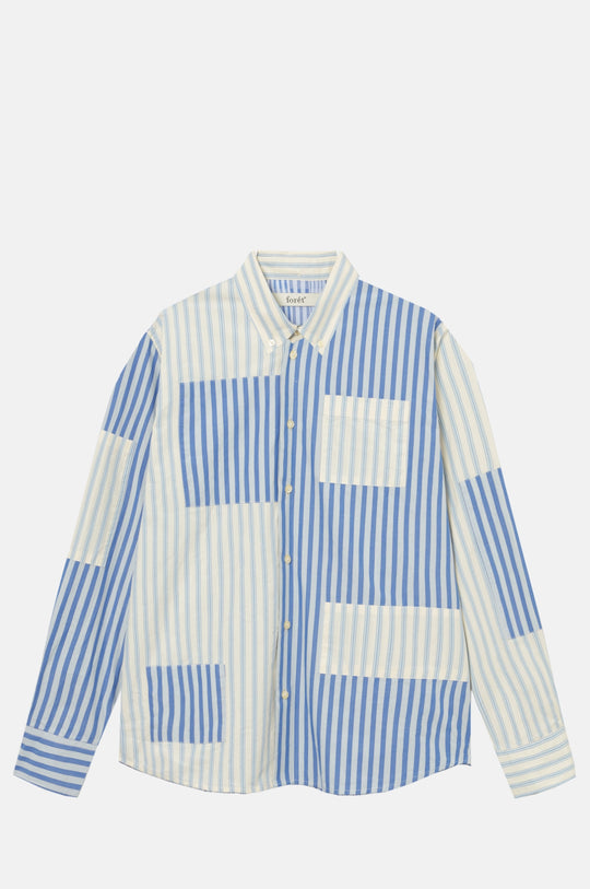 Camp Patch Shirt Light Blue