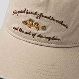 Fish Washed Cap Khaki