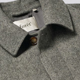 Pine Wool Coat Grey Herringbone
