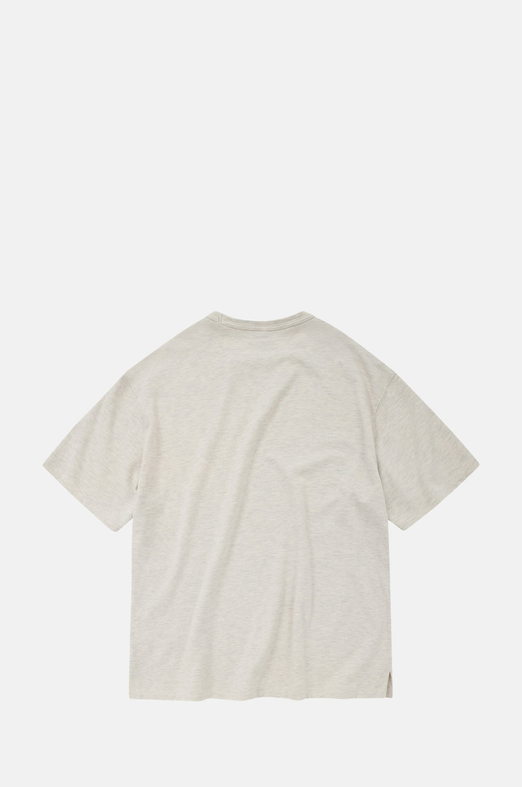 OG Double Rib Oversized Tee Oatmeal