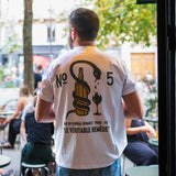 Bar Principal No5 White T-Shirt
