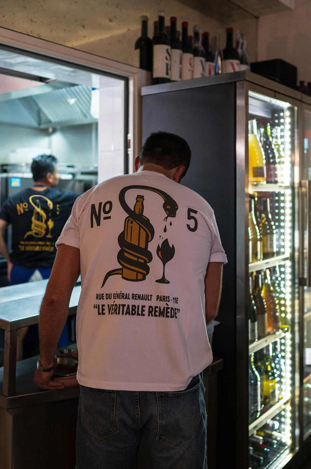 Bar Principal No5 White T-Shirt