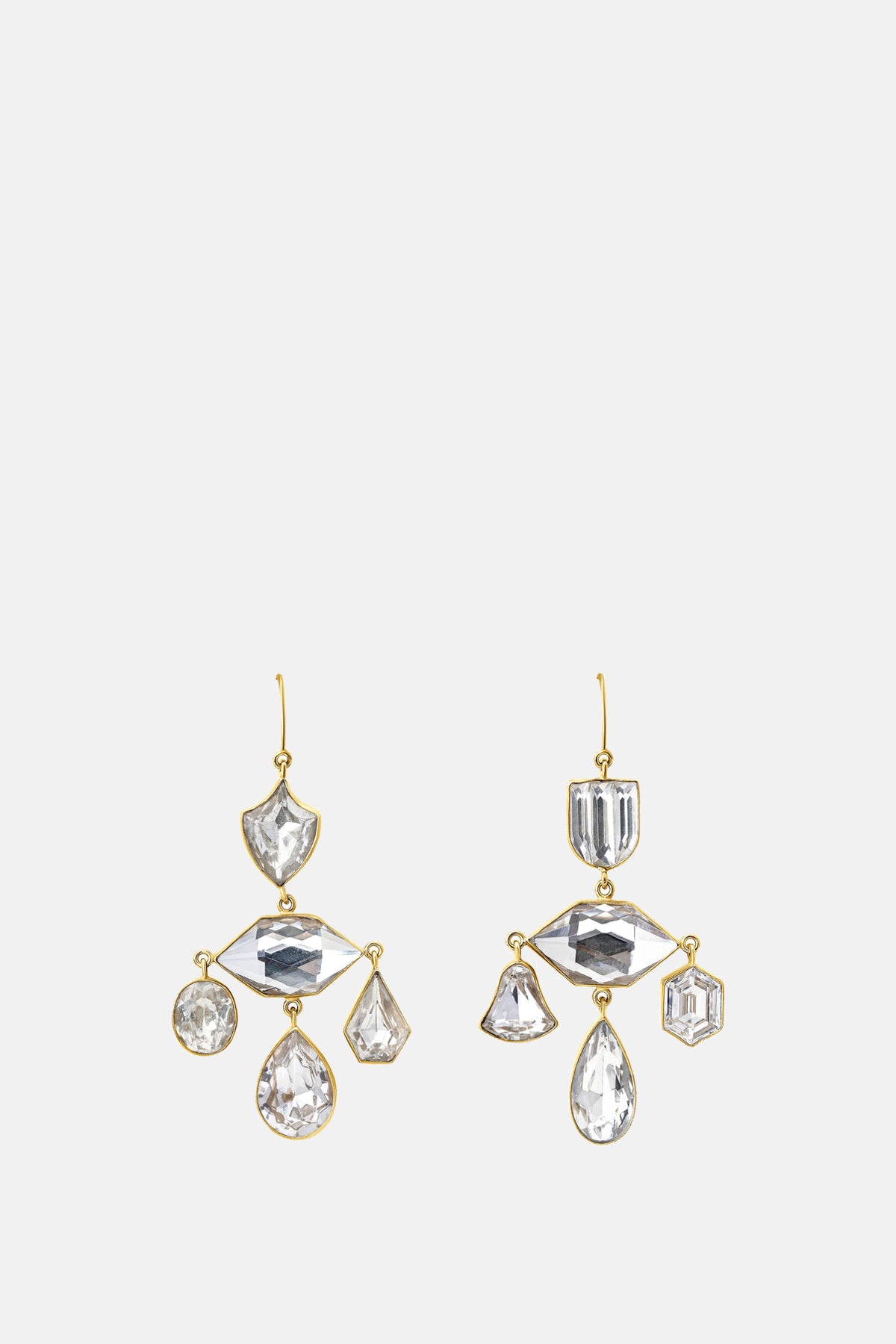 Grainne Morton Chandelier Balance Drop Earrings.
