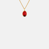 Grainne Morton Ladybird Charm Necklace.