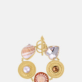 Grainne Morton Sun and Shell Charm Bracelet.
