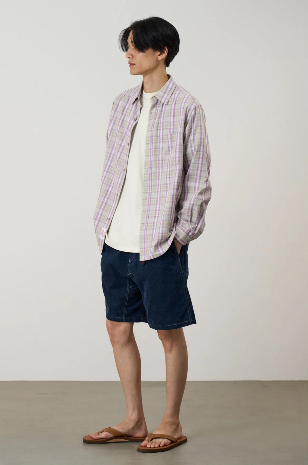 Corduroy G-Short Navy