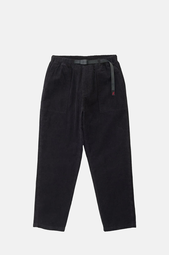 Corduroy Loose Tapered Ridge Pant Black