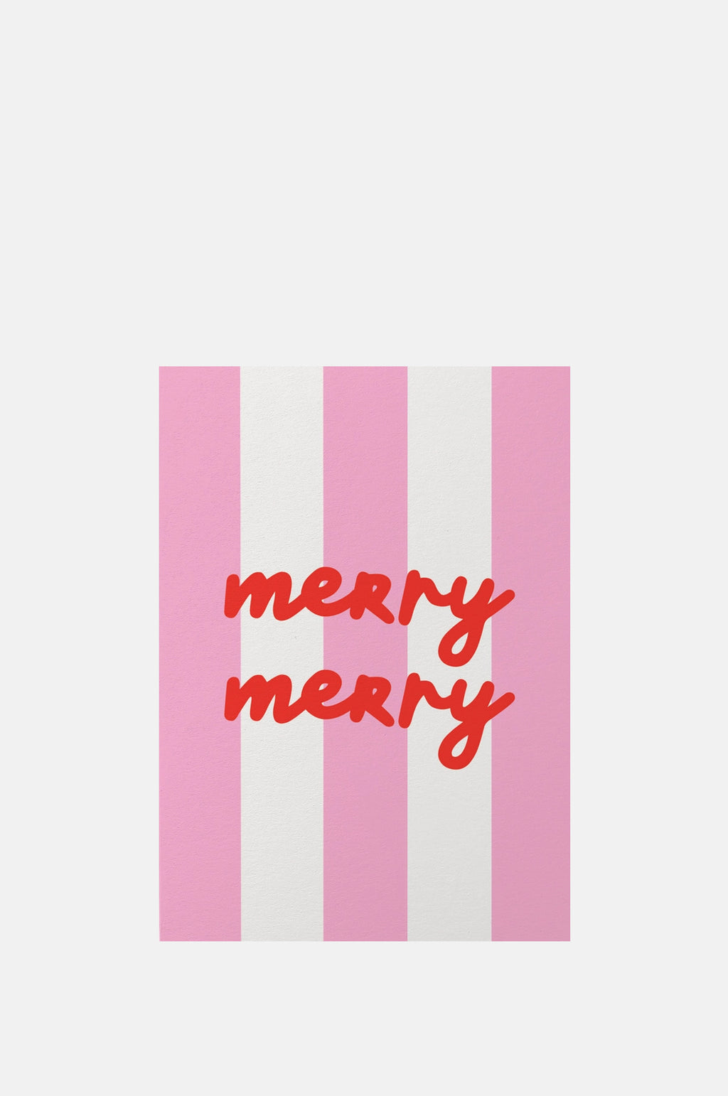 Merry Merry Christmas Card