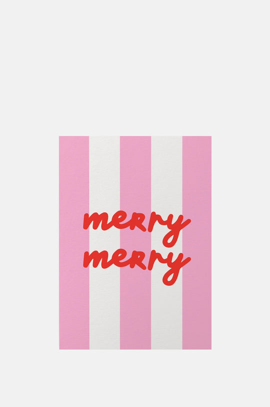 Merry Merry Christmas Card