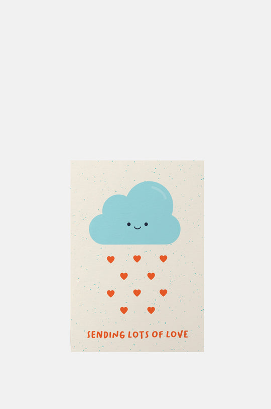 Sending Lots of Love Greetings Card