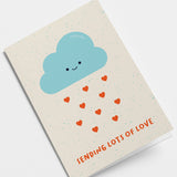 Sending Lots of Love Greetings Card
