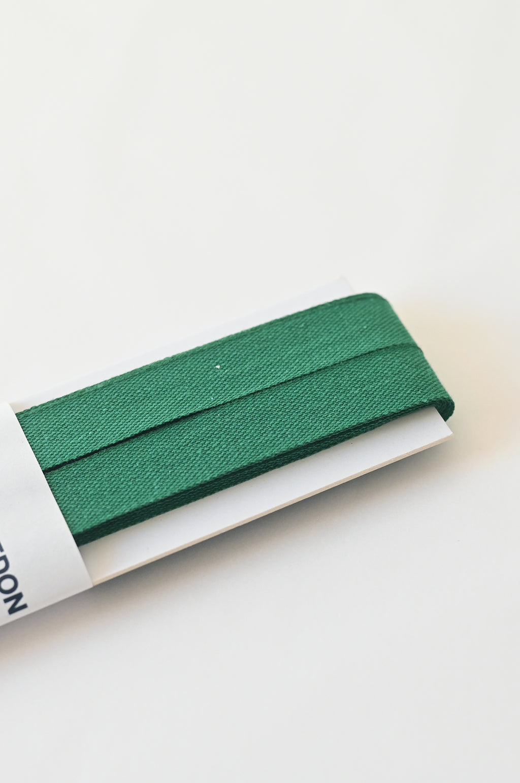 Green Cotton Ribbon 15mm x 10m