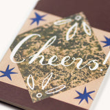 Cheers Bottle Shaped Card