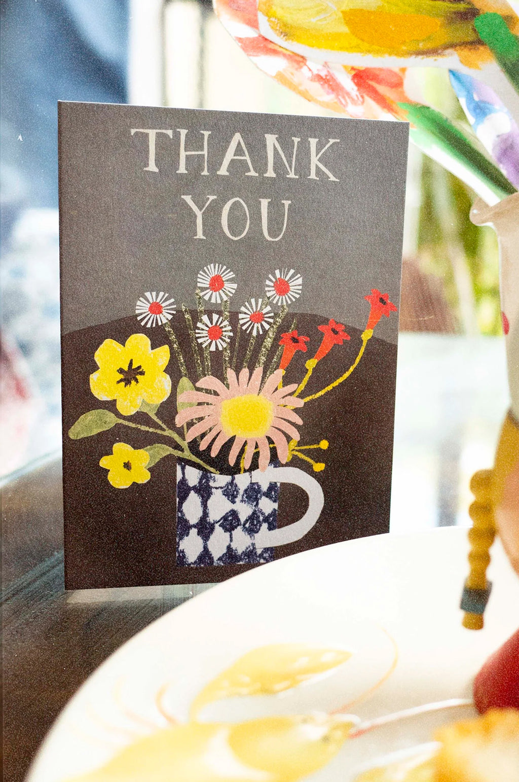 Floral Thank You Card