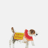 Hadley Paper Goods Happy Birthday Jack Russel Card.