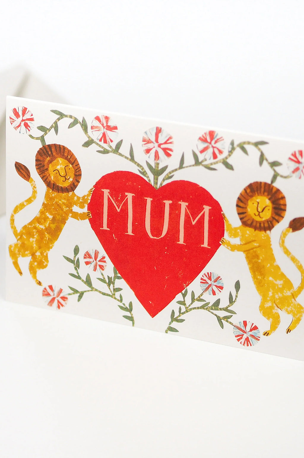 Mum Lion Heart Card