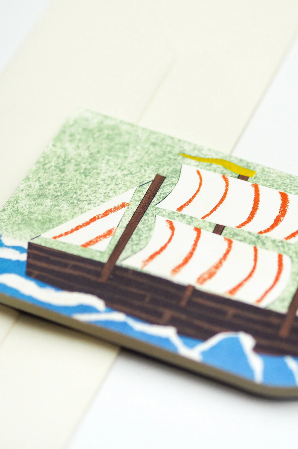 Ship in a Bottle Card