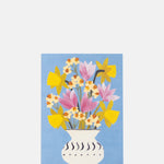 Hadley Paper Goods Spring Flowers Card.