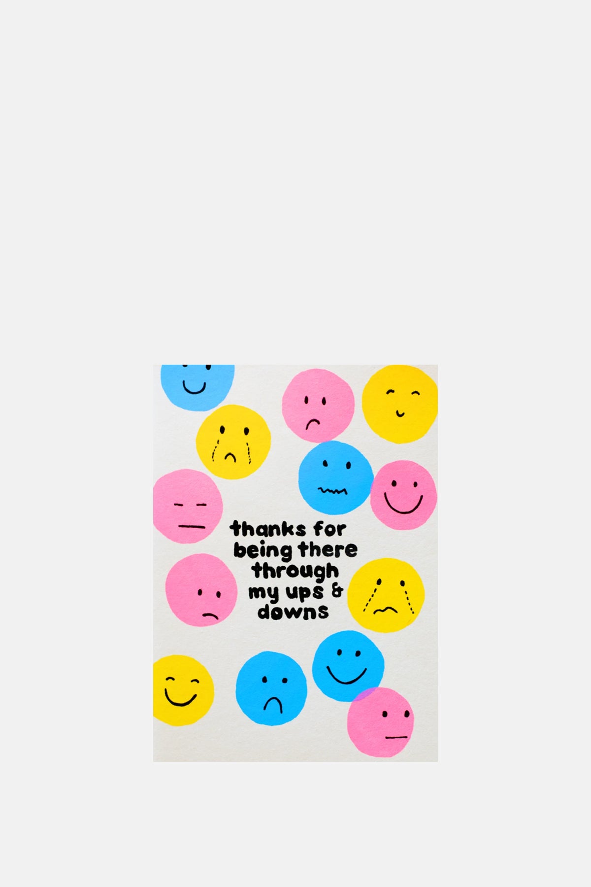 Alphabet Studios Goods Ups and Downs Card.