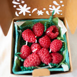 Raspberry Birthday Candles