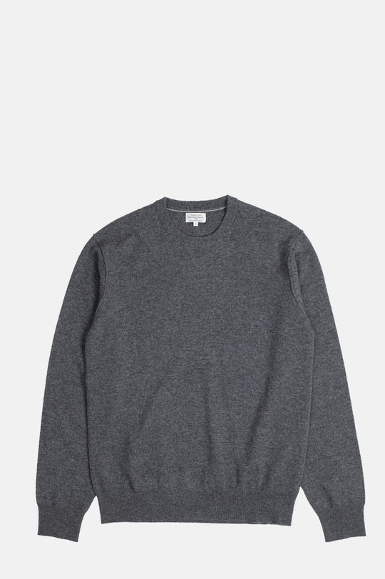 Cashmere Crew Pullover Flannel