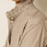 Chana Shirt Brown Stripes