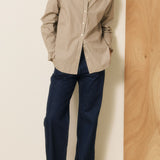 Chana Shirt Brown Stripes