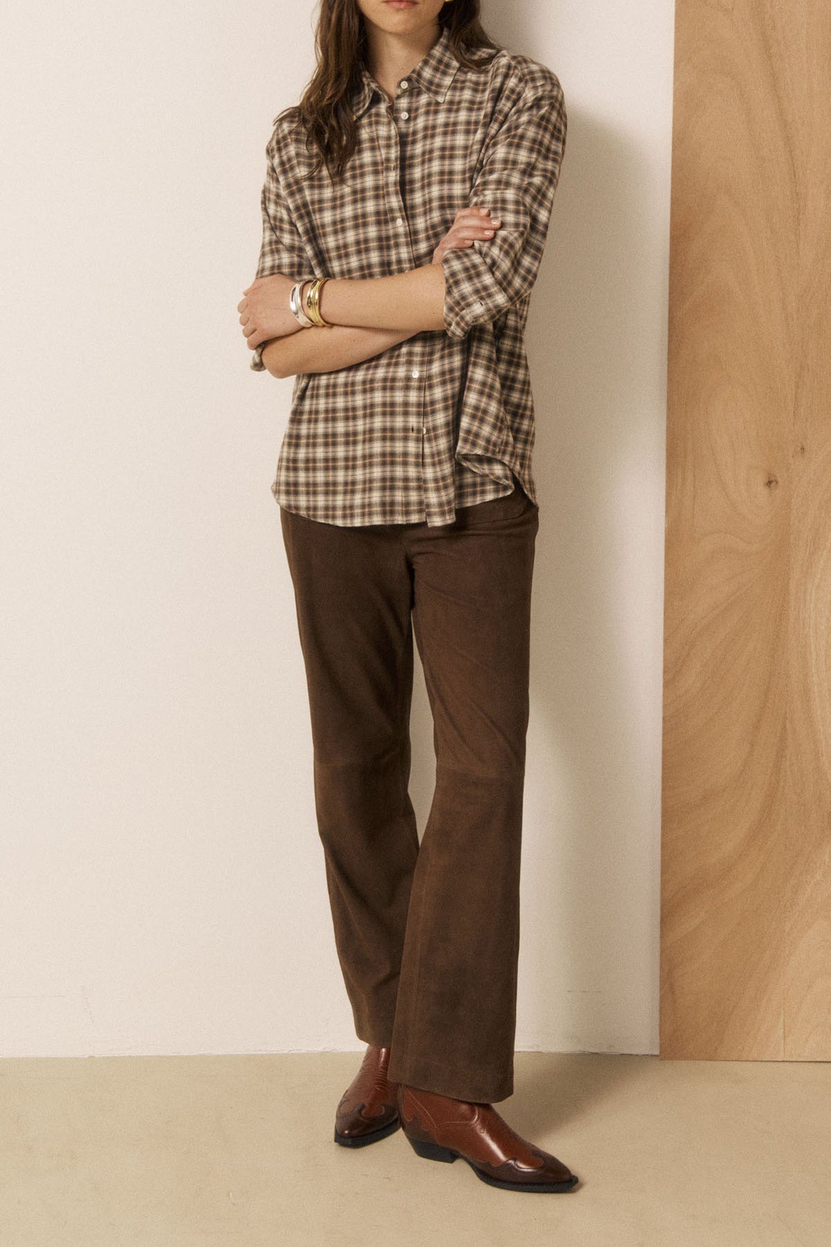 Cinema Shirt Brown