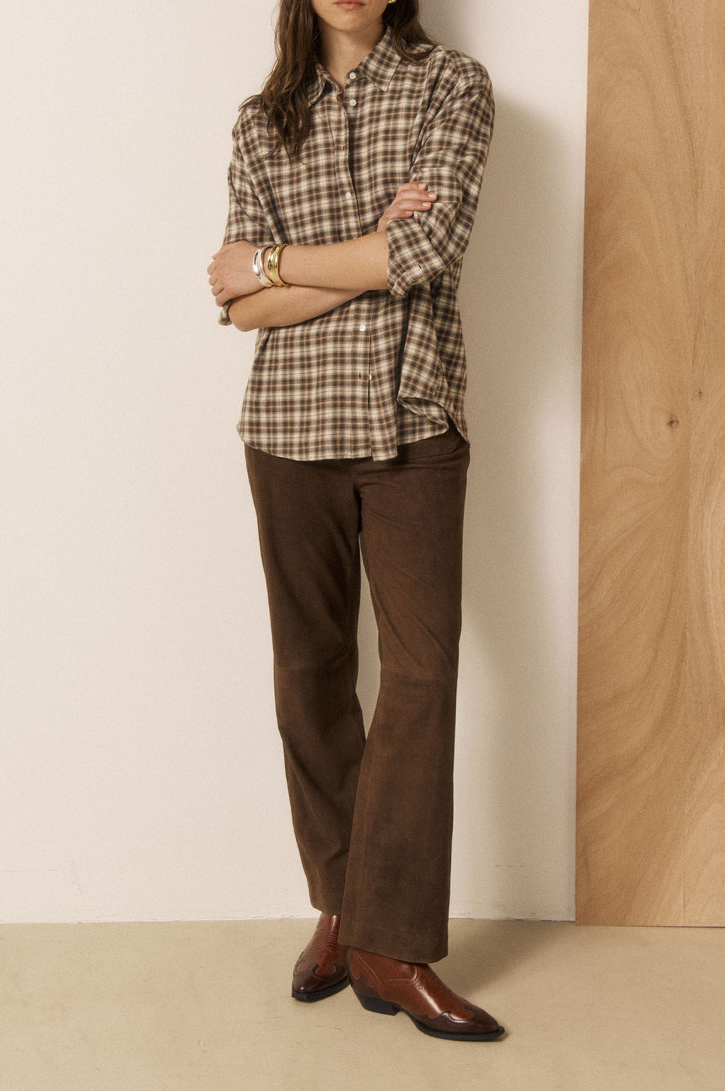 Cinema Shirt Brown