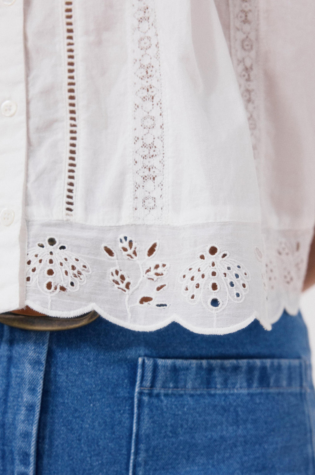 Cybil Shirt Ecru