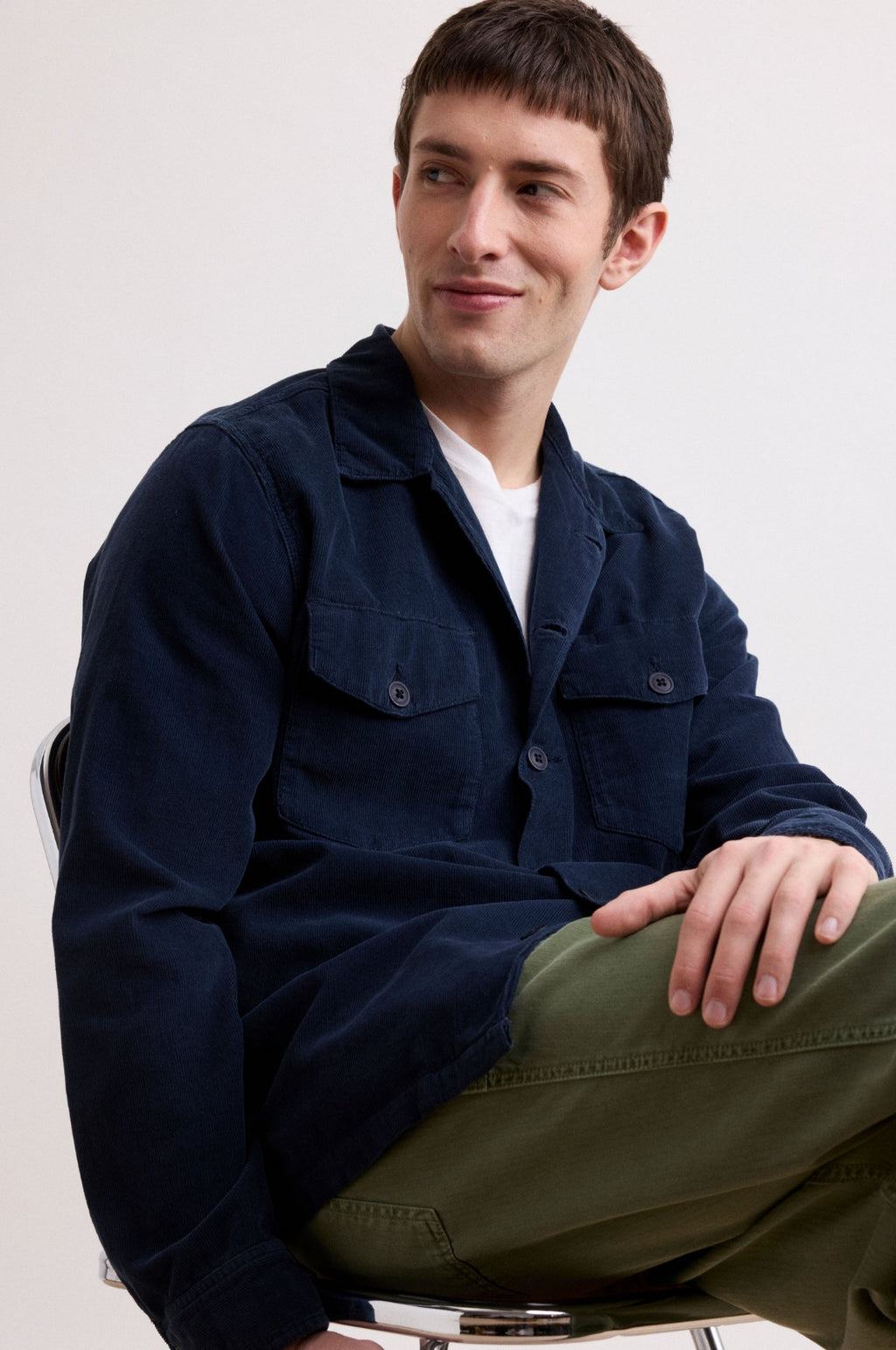 Jame Jacket Worker Blue