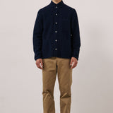 Hartford Jock Knitted Jacket Navy.