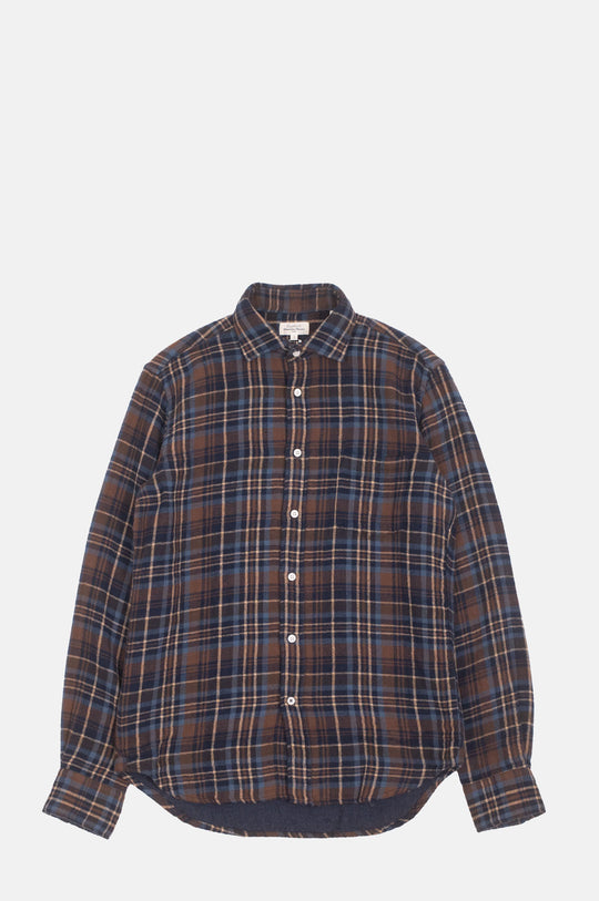 Paul Shirt Brown & Blue