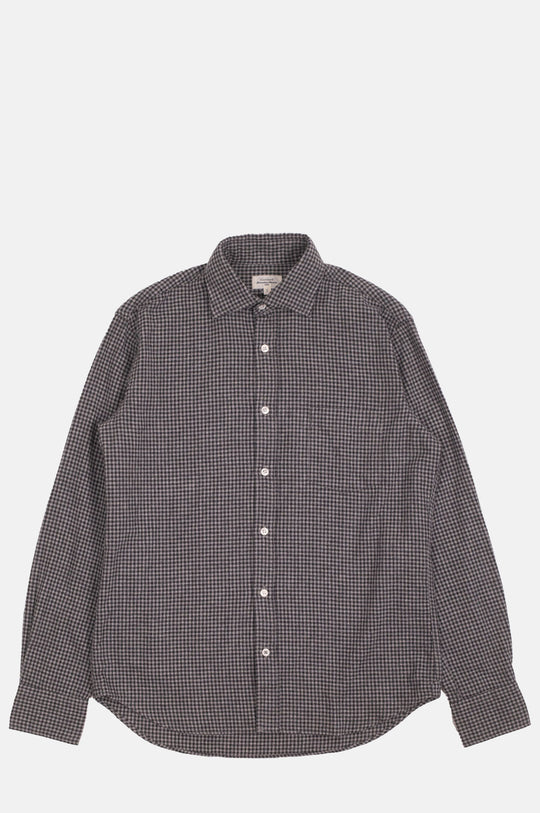 Paul Shirt Checked Charcoal
