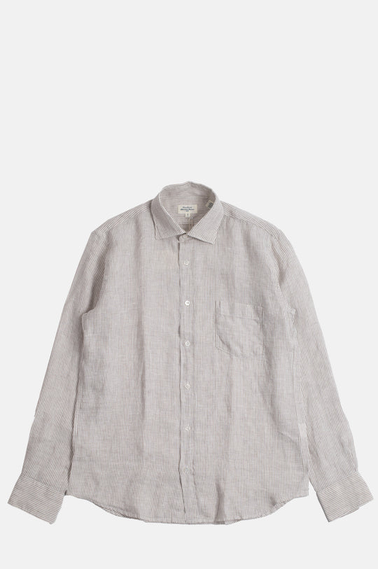 Paul Shirt Flax & White